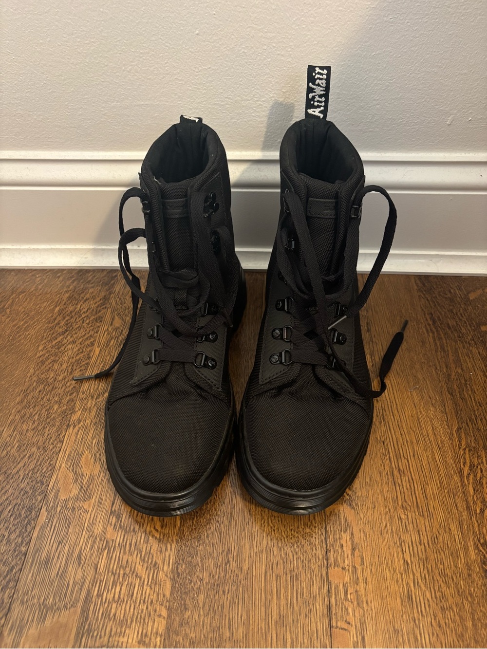 Dr. Martens Black Tactical Lace-Up Boots